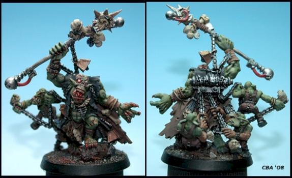 Ork Weirdboy and Grots by CBA