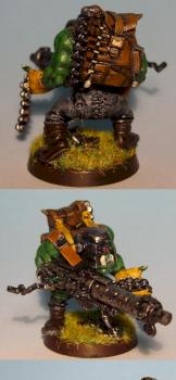 Bad Moon Ork Big Shoota by hibushin