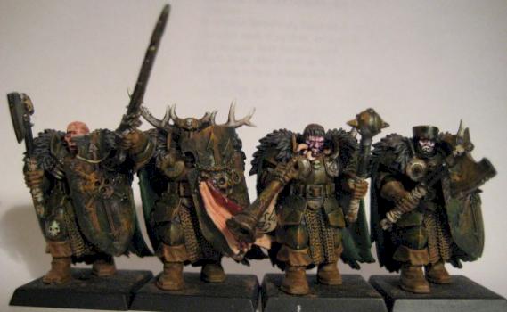 Chaos Warriors of Nurgle by Plaguelord