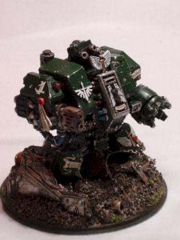 dark angels dreadnought by quayley