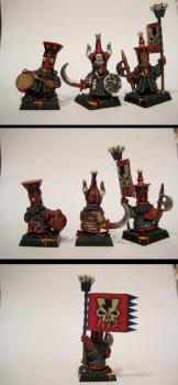 Chaos Dwarf - Command Group by Treevill