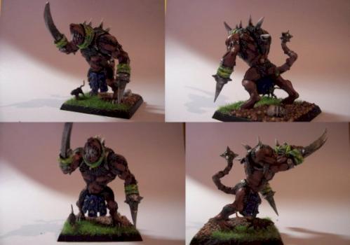 Skaven - Mad Rat Ogre ;) by Jurdasz