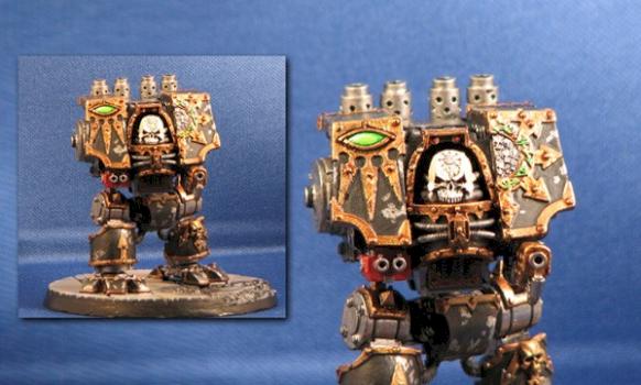 Black Legion Chaos Dreadnought by obscuris