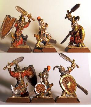 Guerriers Squelettes / Skeleton warriors by Farandar