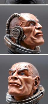 Space Marine Head by Supremo Solar