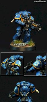 Space Marine Primaris by wolfen