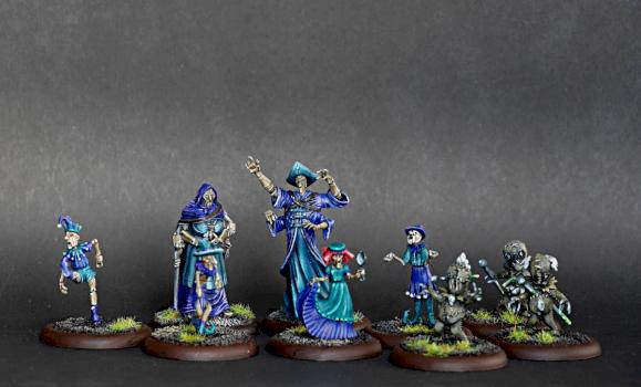 Master of Puppets crew. malifaux by monomatana