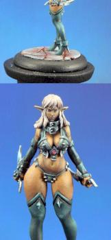 Kingdom Death Dark Elf Varient by WickedElf