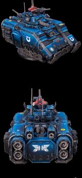 Ultramarines Primaris Repulsor by Mihausz