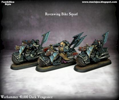 Ravenwing Bike Squad by Maciejus_exe