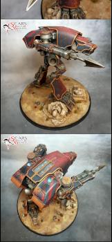 Legio Audax custom harpoon Warhound by Darkritual