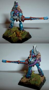 Eldar harlequin Death Jester by 456mathieu