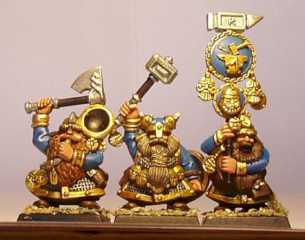 dwarf warriors command group bfsp by capt mannering