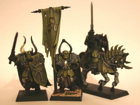 Chaos Warriors of Nurgle - WIP by fishmunky