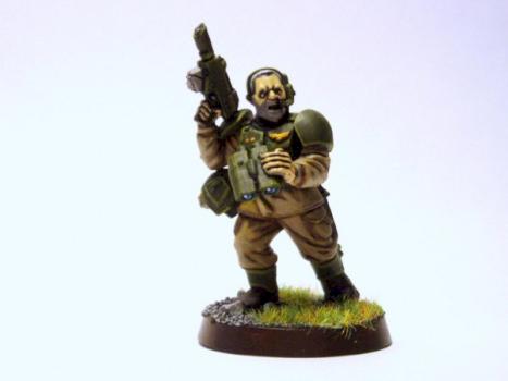 Cadian 77th Veteran Captain by roryeaglestone