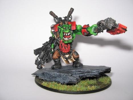 Ork Warboss by Scotybalboa