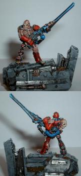 My last Eldar harlequin death jester by 456mathieu