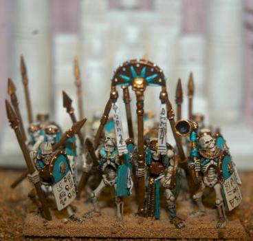 Tomb King Spearmen2 by warhammerlord soth