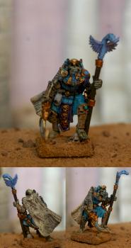 Tomb King Hierophant by warhammerlord soth