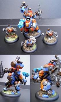 Cygnar Warcaster: Capt. Darius and his Halfjacks by Pydracor