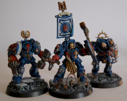 Crimson Fists Assault-Terminators by Plaguelord