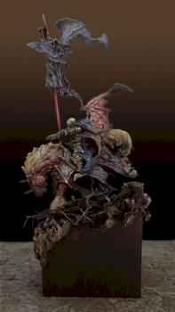 Knights of the Damned Standard Bearer by miket