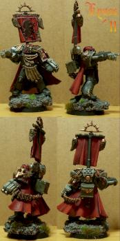 Space Marine Captain Pedro Schattenwolf by Kyuss