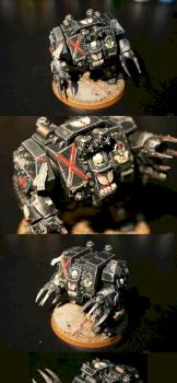 Blood Angels Death Company Dreadnought by Johnnyhorse