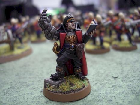 Imperial Guard Commissar by colgravis