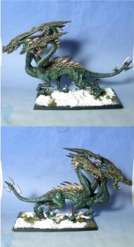 Dark elves war hydra by axia