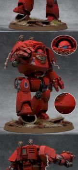 Blood Angels Furioso Contemptor Pattern Dreadnought by gimiak