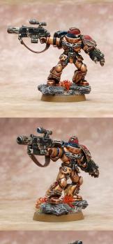 Space Marine Templars of Blood Sternguard Veteran Sergeant 4 by gimiak