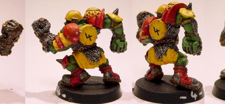 Bloodbowl Orc Blitzer by EIGEN