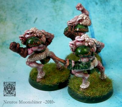 Blood Bowl Beastmen by Neuros Moonshiner