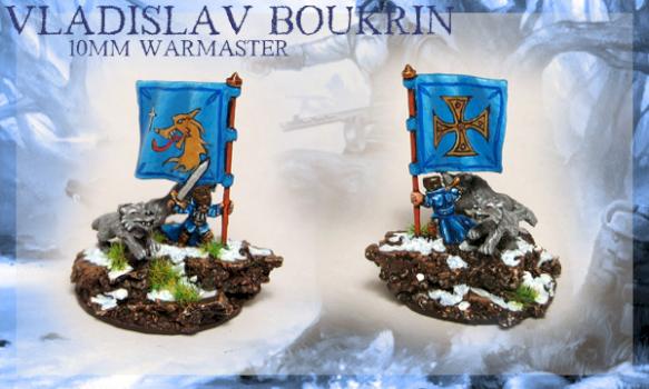 Warmaster (10mm) Kislev Hero Conversion by legdba