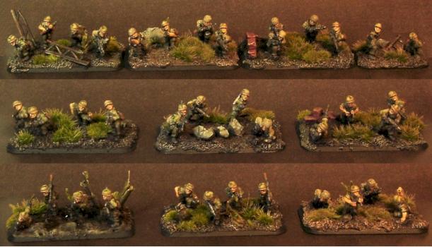 German Fallschirmjäger Platoon by Stoessi