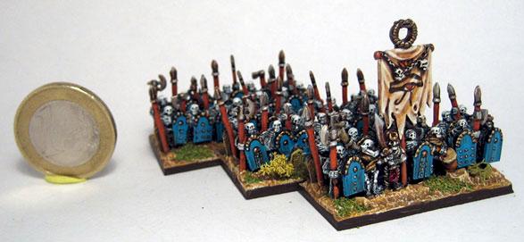 Warmaster (10mm) Tomb King Spearmen 01 by legdba