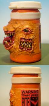 Special Monster Pot - 'Orrible Orange - by MAOW Miniatures by smilie23