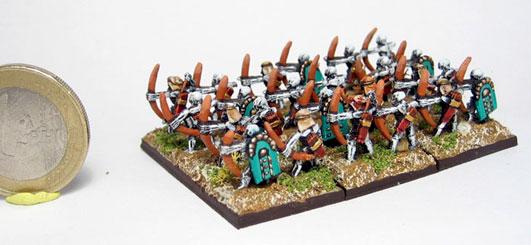 Warmaster (10mm) Tomb King Archers 01 by legdba