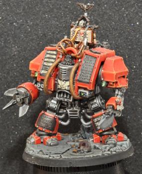 Custom Furioso Dreadnought Librarian by DarianZG