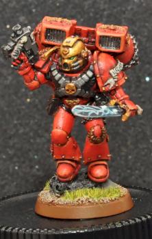 Blood Angels Vanguard Veteran with Power Sword by DarianZG