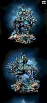 Chaos Lord of Tzeentch on a Chaos Steed by Ana