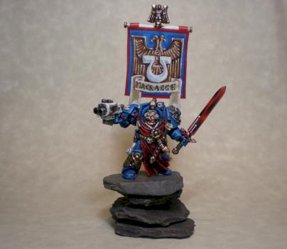 Ultramarine Terminator Captain by Willdorling