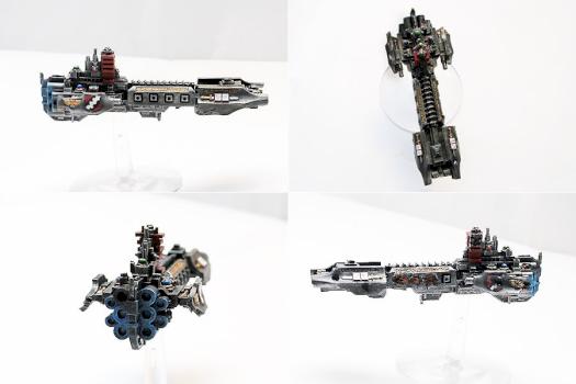 Grey Knight strike Cruiser by michaelharmon