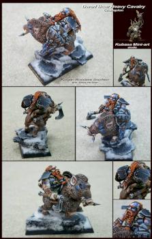 Dwarf - Boar Heavy Cavalry ( betther photos ) by Kubasa