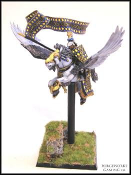 Bretonnian Pegasus Knight by forgeworksgaming