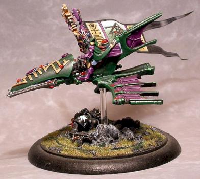 farseer on jetbike - *updated pic* by wereweevil