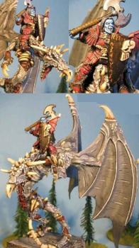 Abhorash, Blood dragon Lord on zombie dragon by KreoL