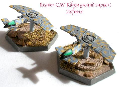 CAV Kikyu Ground Support Aircraft by Zofmax