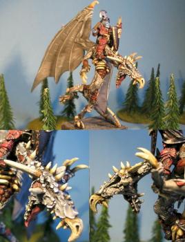 Abhorash, Blood dragon Lord on zombie dragon(more photos) by KreoL